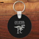 Lasse Kids Punctuation Rette Leben Dinosaurier Schlüsselanhänger (Vorderseite)