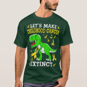 Lasse Krebs im Kindesalter aussterben Dinosaurier T-Shirt