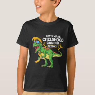 Lasse Krebs im Kindesalter aussterben lassen Dinos T-Shirt