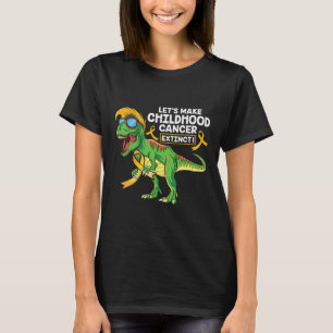 Lasse Krebs im Kindesalter aussterben lassen Dinos T-Shirt