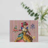 Lasse Kuchen ~ Postkarte / Einladungen 4.25 x 5.6 (Stehend Vorderseite)