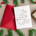 Lasse Lit Funny Christmas Card für Mitarbeiter Karte<br><div class="desc">Lasse Lit Funny Weihnachtskarte für Mitarbeiter. Leere Karte.</div>