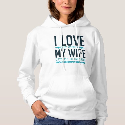 Lasse mir zu fahren hoodie (Vorderseite)