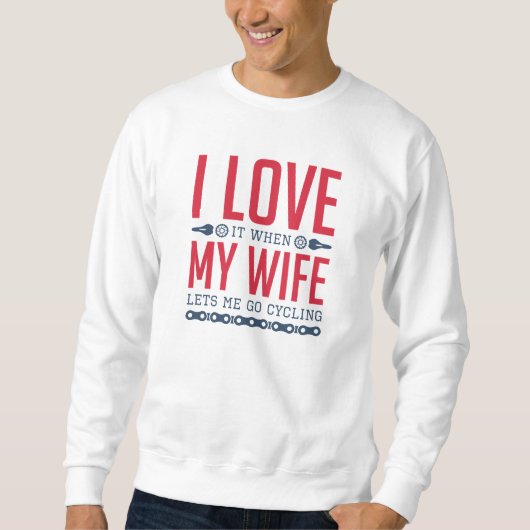 Lasse mir zu fahren sweatshirt (Vorderseite)