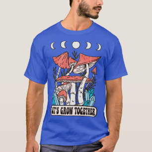 Lasse Mushrooms Mond Phase Crystals zusammenwachse T-Shirt