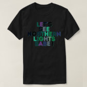 Lasse Northern Lights Babe TShirt (Design vorne)