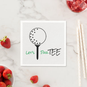 LASSE PAR-T-SHIRT Golf Ball T-Shirt Golfspass Serviette