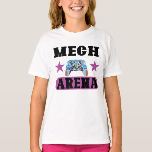 Lasse Phantastische Schlacht spielen Mech Arena T-Shirt