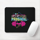 Lasse Physical Totally Krass 90er Jahre Style Work Mousepad (Mit Mouse)