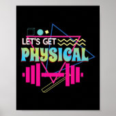 Lasse Physical Totally Krass 90er Jahre Style Work Poster (Vorne)