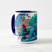 Lasse Race! - Go Kart Racers Tasse (Vorderseite Links)