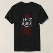 Lasse Rock and Long Live Rock and Roll T-Shirt (Design vorne)
