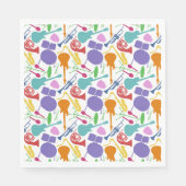 Lasse Rock and Roll Band Serviette (Vorderseite)