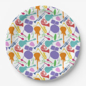 Lasse Rock and Roll Pappteller (Vorderseite)