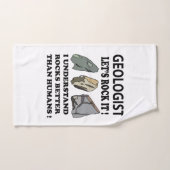 Lasse Rock IT Geologist Handtuch (Handtuch)