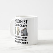 Lasse Rock IT Geologist Kaffeetasse (Vorderseite Links)
