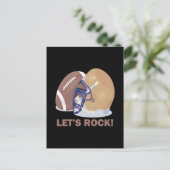 Lasse Rock Postkarte (Stehend Vorderseite)