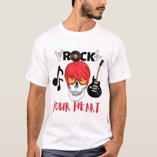 LASSE ROCK YOUR HERZ T-Shirt (Vorderseite)