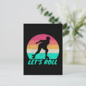 Lasse Roll Girls Feiertagspostkarte (Stehend Vorderseite)