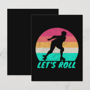 Lasse Roll Girls RSVP Karte