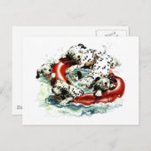 lasse schwimmen postkarte (Vorne/Hinten)