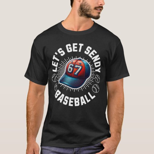 Lasse Sendy Baseball abrufen T-Shirt (Vorderseite)