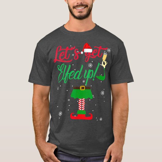 Lasse sich das sonnige Weihnachtsgeschenk fertig m T-Shirt (Vorderseite)