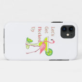 Lasse sich Flamingo einfrieren Case-Mate iPhone Hülle (Rückseite (Horizontal))