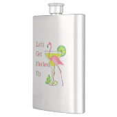 Lasse sich Flamingo einfrieren Flachmann (Links)