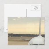 Lasse sie fliegen postkarte (Vorne/Hinten)