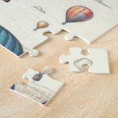Lasse sie fliegen! Whimsical Hot Air Ballons Puzzle (Seite)