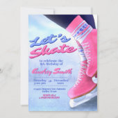 Lasse Skate - Skate auf dem Out - Winter Skate Par Einladung (Vorderseite)