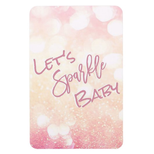 Lasse Sparkle Baby Magnet (Vertikal)