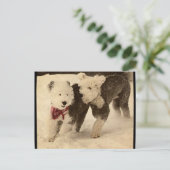 Lasse spielen! postkarte (Stehend Vorderseite)