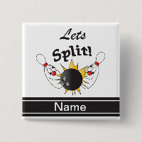 Lasse Split Bowling Buttone und Ball | DIY Name