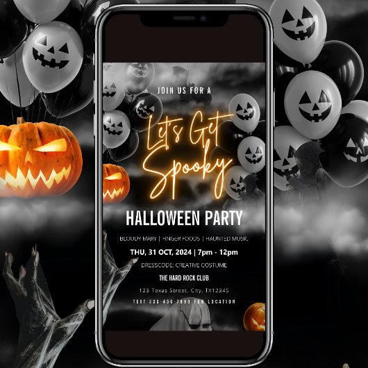 Lasse, Spooky Halloween-Party Einladung erhalten