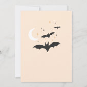 Lasse Spooky Niedlich Halloween-Party Einladung (Rückseite)