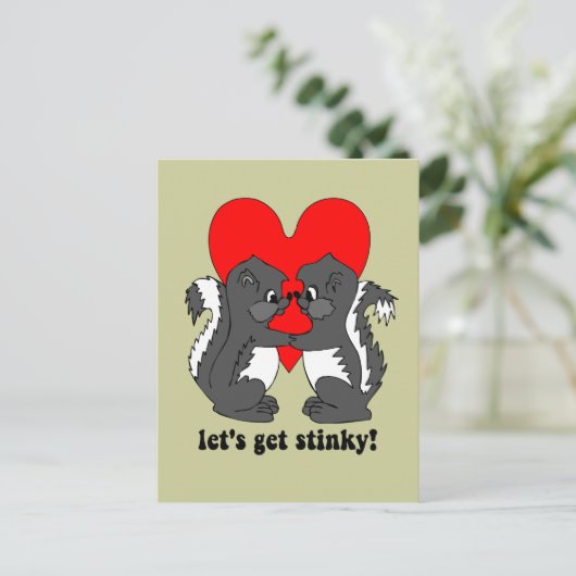 lasse stinkig postkarte (Stehend Vorderseite)