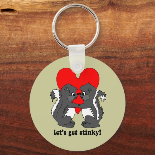 lasse stinkig schlüsselanhänger (Vorderseite)