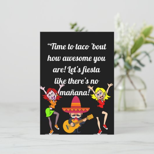 lasse Taco über die Karte des Gehäuses (Stehend Vorderseite)