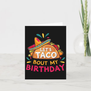 Lasse Taco über meinen Geburtstag Geboren auf Cinc Karte