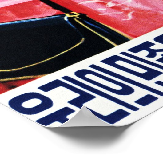 Lasse Tragen unser Nationalkleid Koreanisch Hanbok Poster (Ecke)