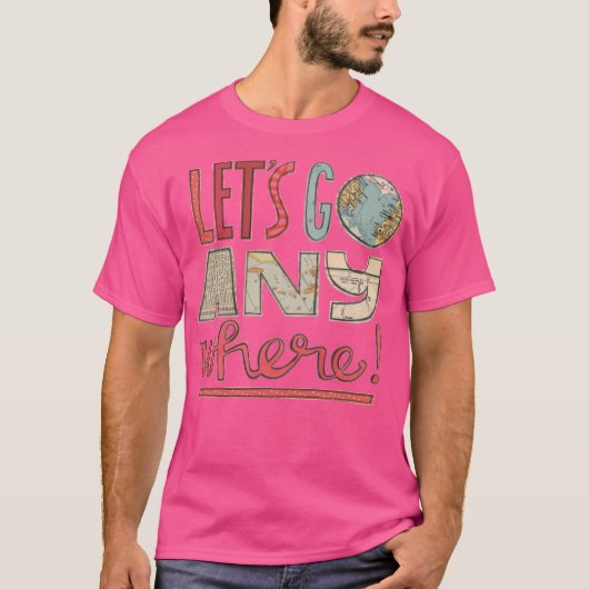 Lasse überall hin T-Shirt (Vorderseite)