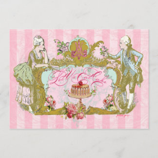 Lasse uns Esskuchen-Party Einladungen