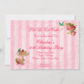 Lasse uns Esskuchen-Party Einladungen (Rückseite)