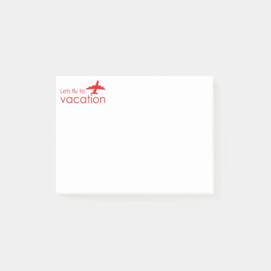 Lasse Urlaub Post-it Klebezettel (Vorderseite)