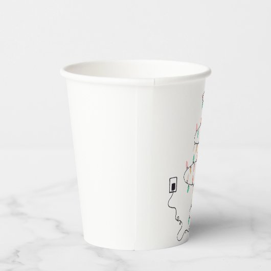 Lasse Weihnachts-Zitat Pappbecher (Rechts)