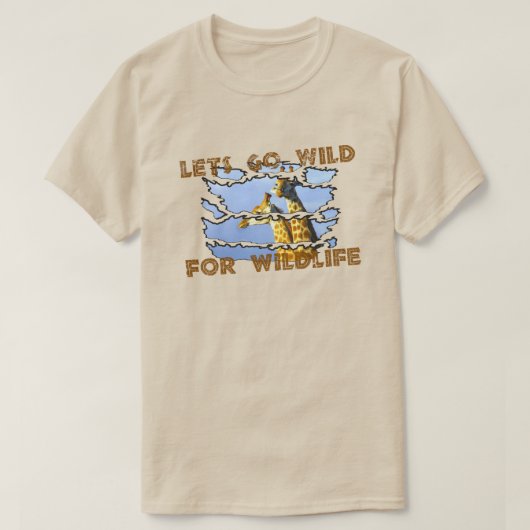 Lasse Wild für Naturschutz T-Shirt (Design vorne)
