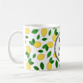 Lasse Zesty Funny Zitat Zitronen Clip Art Muster e Kaffeetasse (Links)