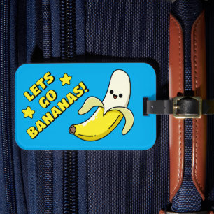 Lasse zu Bananen! Gepäckanhänger